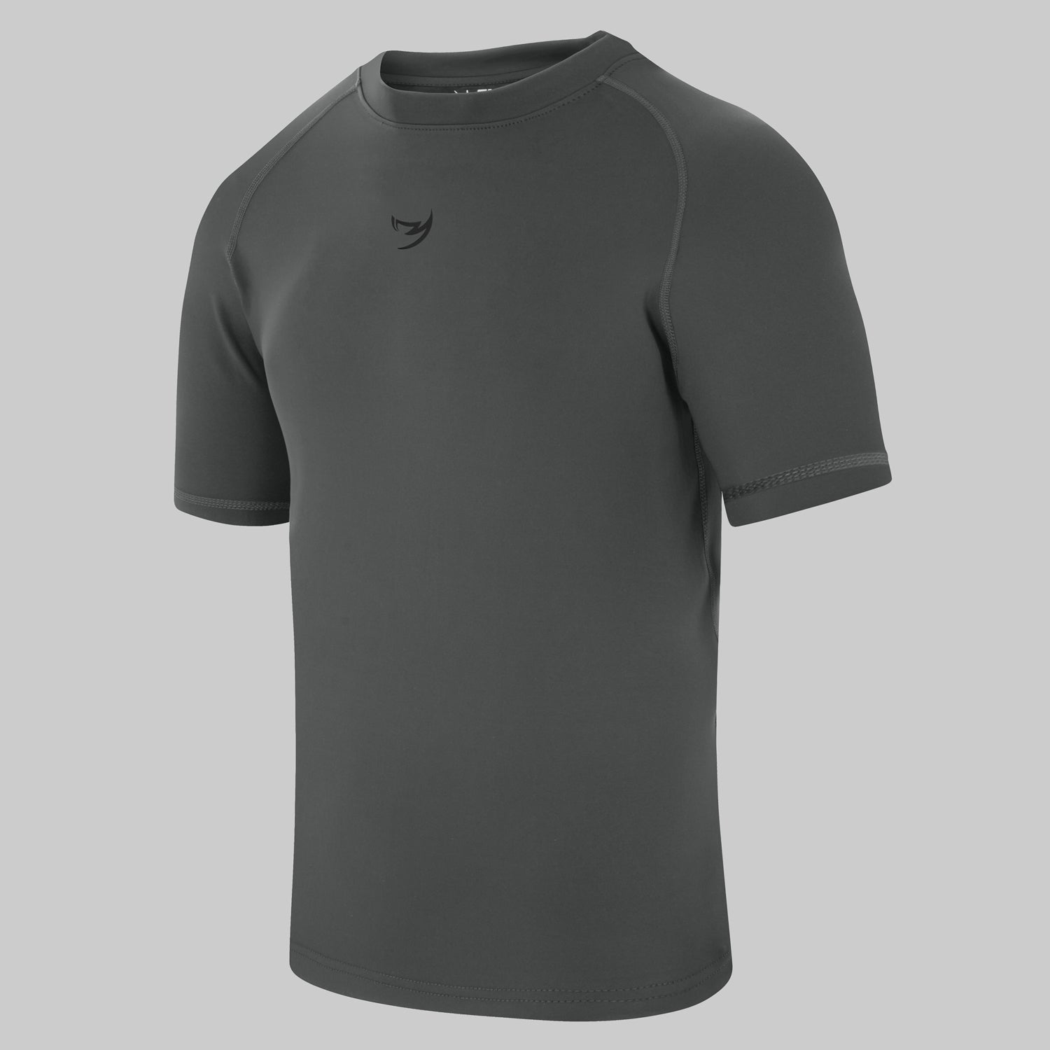Origins Short Sleeve Rash Guard Grey