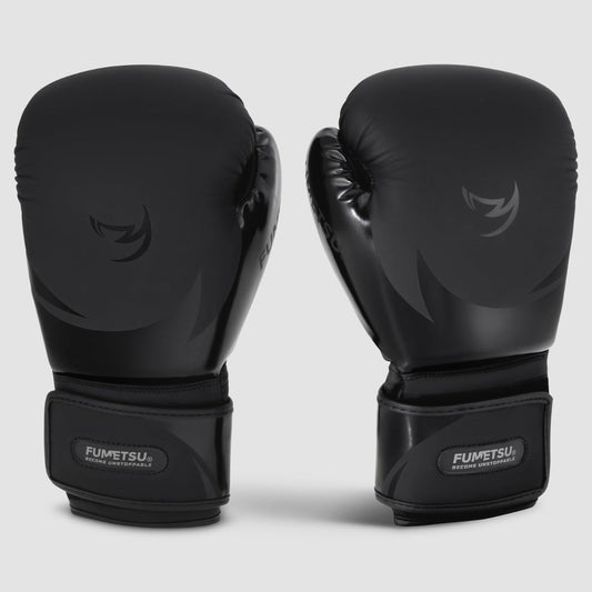 Black/Black Ghost S3 Boxing Gloves