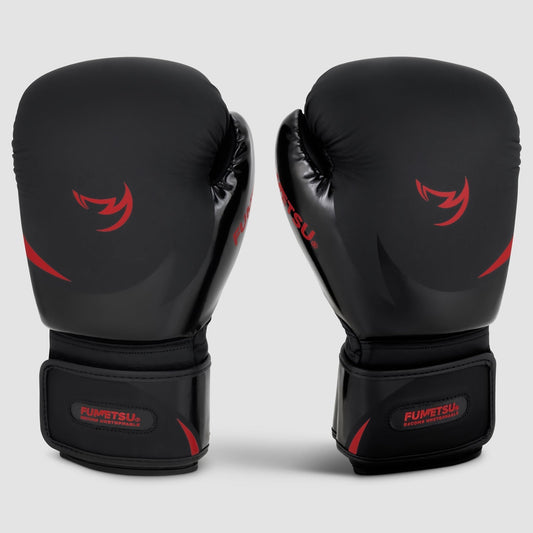 Black/Red Ghost S3 Kids Boxing Gloves