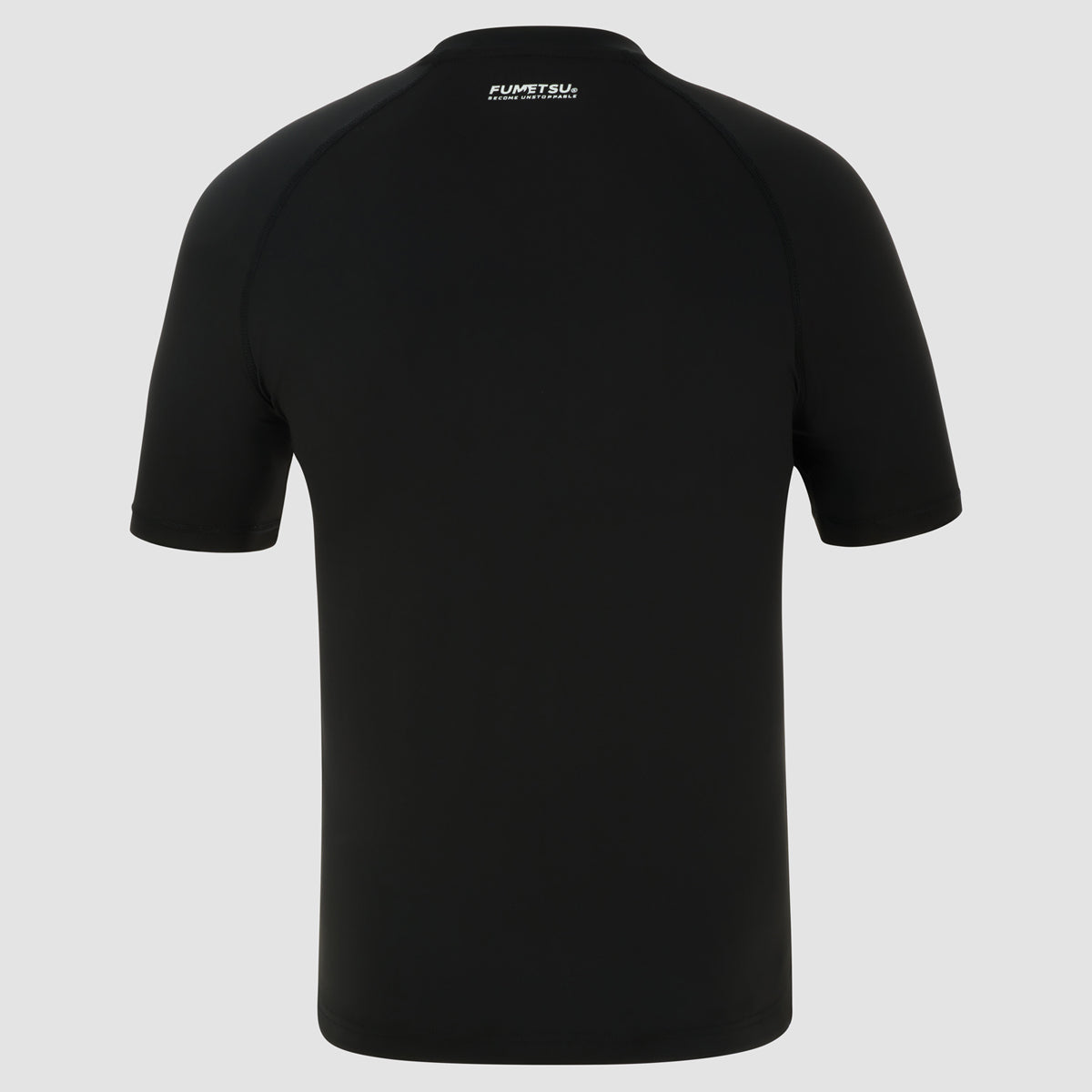 Origins Short Sleeve Rash Guard Black from Fumetsu