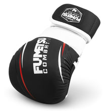 Shield MMA Sparring Gloves Black-White-Red