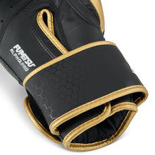 Alpha Pro Boxing Gloves Black-Gold