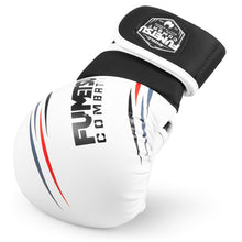 Shield MMA Sparring Gloves White-Black-Red