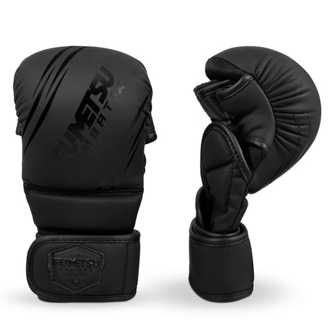 Shield MMA Sparring Gloves Black-Black