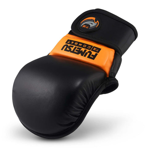 Ghost Kids MMA Sparring Glove Black-Orange