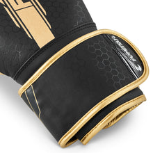 Alpha Pro Boxing Gloves Black-Gold