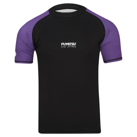 Competitor MK1 Short Sleeve Rash Guard Purple