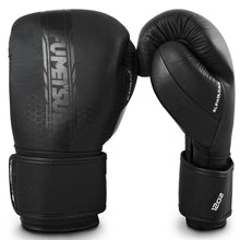 Alpha Pro Boxing Gloves Black-Black