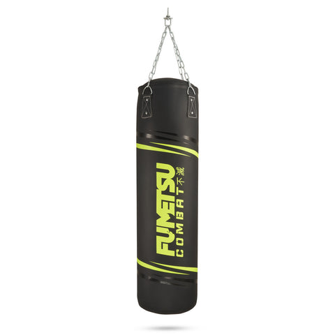 Charge 4ft Punch Bag Black-Neon